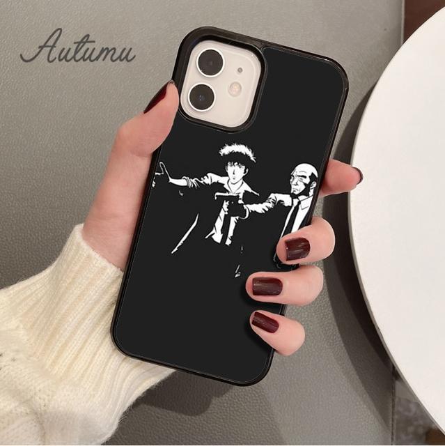 Space Cowboy Bebop Phone Case for iPhone 11 12 13 14 Pro Max Mini X XR XS SE 2020 6S 7 8 Plus Samsung Galaxy S21 S22 Cover Shell