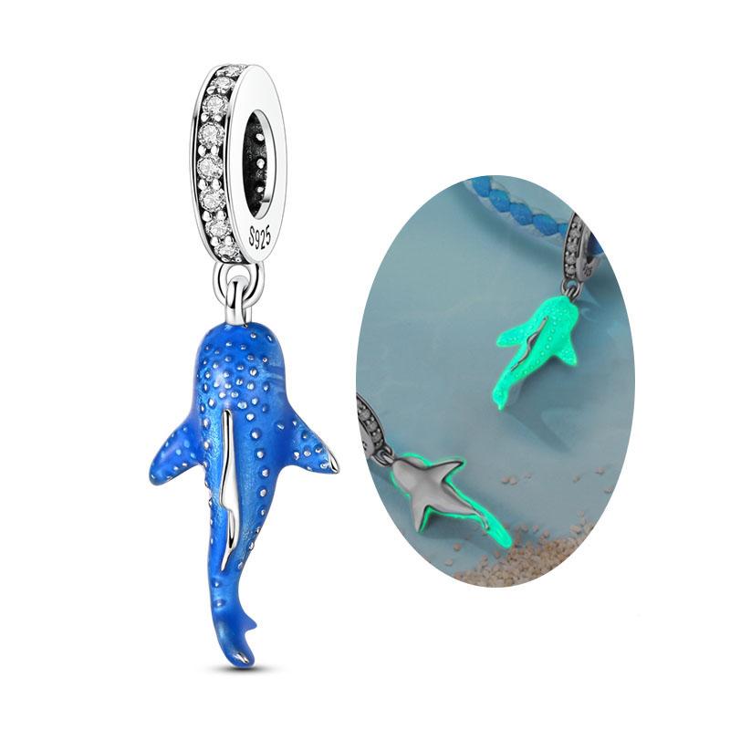 Charms 925 Silver Heart Hook Dog Cat Jesus Bear Charms Bead Pendant Fit Bracelet Necklace Woman Jewelry Gift