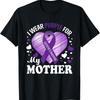 I Wear Purple For My Mother Alzheimers Awareness T Shirt