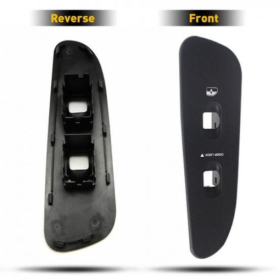 Passenger Window Switch & Bezel 1500 Black 2500 2003-2005 For Dodge 3500