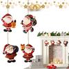 Weihnachtsbaumschmuck Baumdeko Harz Weihnachtsmann Anhänger Weihnachtsanhänger Feiertagsatmosphäre Requisiten für Schlafzimmer Wohnzimmer