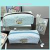 Canvas Miffy Rabbit Pen Case With Large Capacity For Students And Office Use