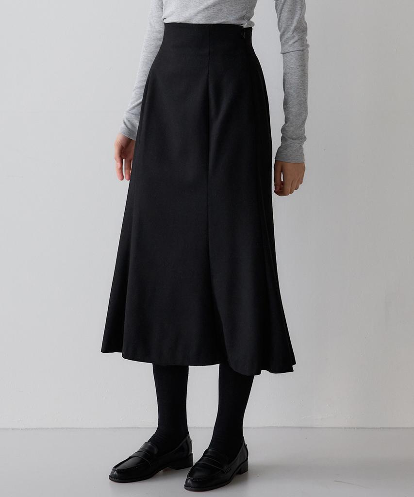Sisterhood Wool Mermaid Skirt - Black