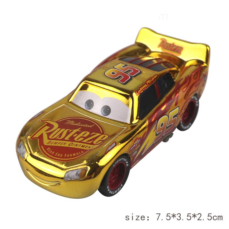 Pixar Car 2 Lightning McQueen Model Toy Car 1:55 Diecast Metal Alloy Toys For Kids Boys Christmas Gift Toy