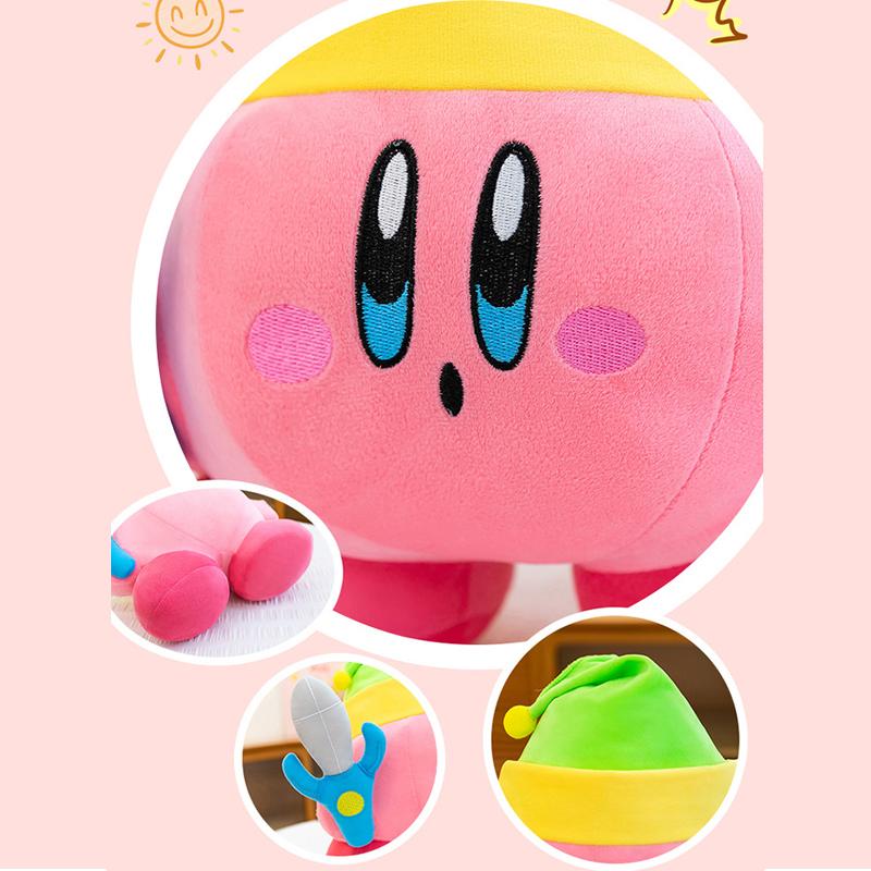 35-60 Kirby Gosedjur Söt Fylld Docka Tecknad Söt Anime Stjärna Stor Storlek Krama Kudde Rosa Gåva för Barn Födelsedag Rumsinredning