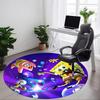 1pc SpongeBob Chair Carpet for Office, Indoor Non Slip Washable Polyester Fiber Carpet, Mat For Office, Machine Washable