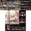 Charming Christmas Pvc Wall Stickers And Window Decals For A Magical New Year Celebration