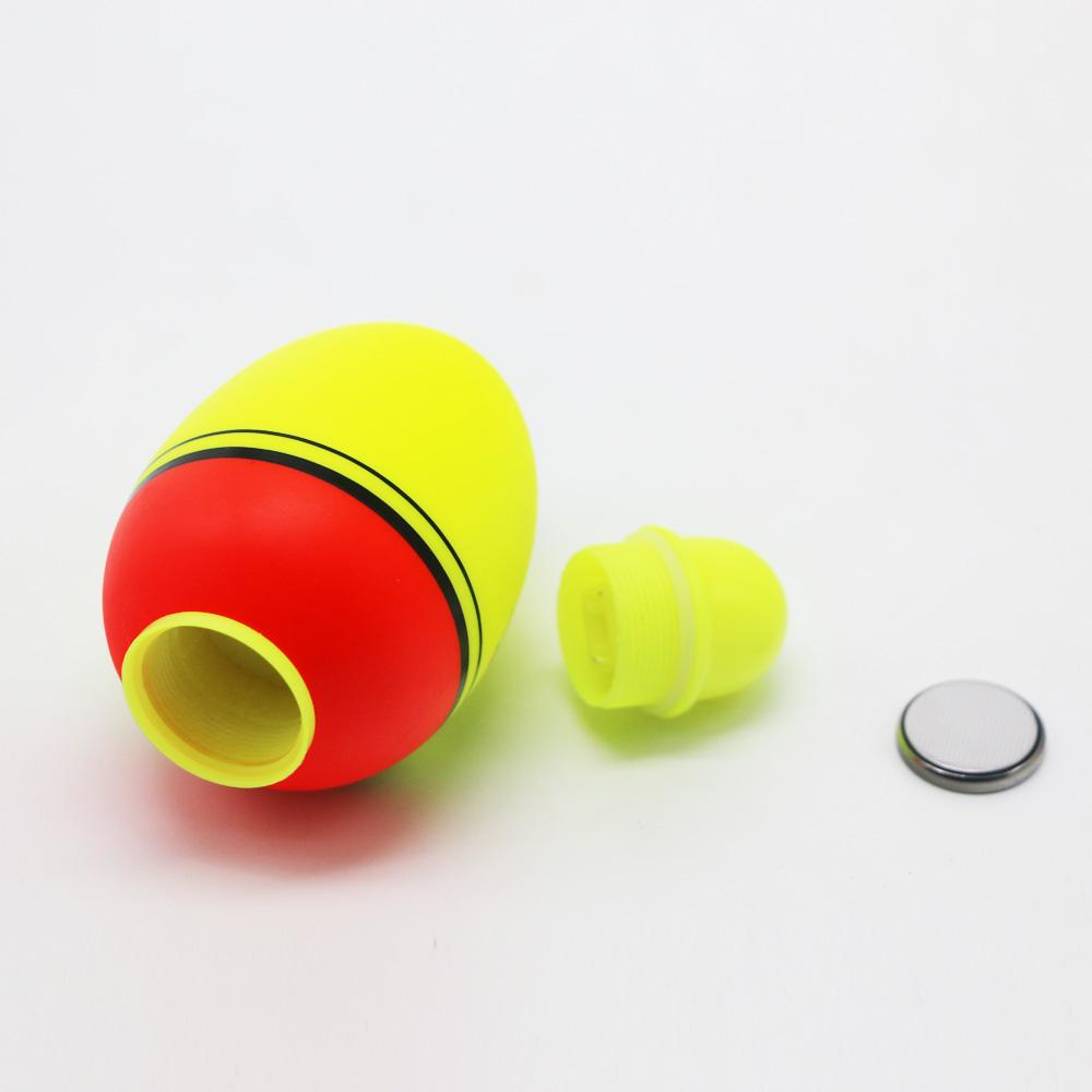2Pcs 20g-100g Floating Electronic Double Light Luminous Led Fishing Float Stick Bobber Glowing Night Floats Tackles Accessories