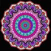 Peinture de diamant 5D de fleurs de Mandala, motif moderne, perceuse ronde complète, point de croix, broderie de diamant, décoration de maison, cadeau