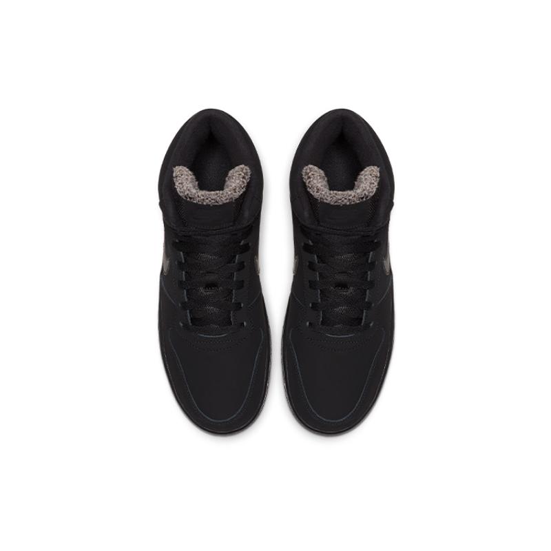 Nike Ebernon Mid Se Triple Black Sneakers AQ8125-003