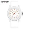Sanda Unisex Waterproof Quartz Watch for Students - Simple, Versatile Design for School and Exams