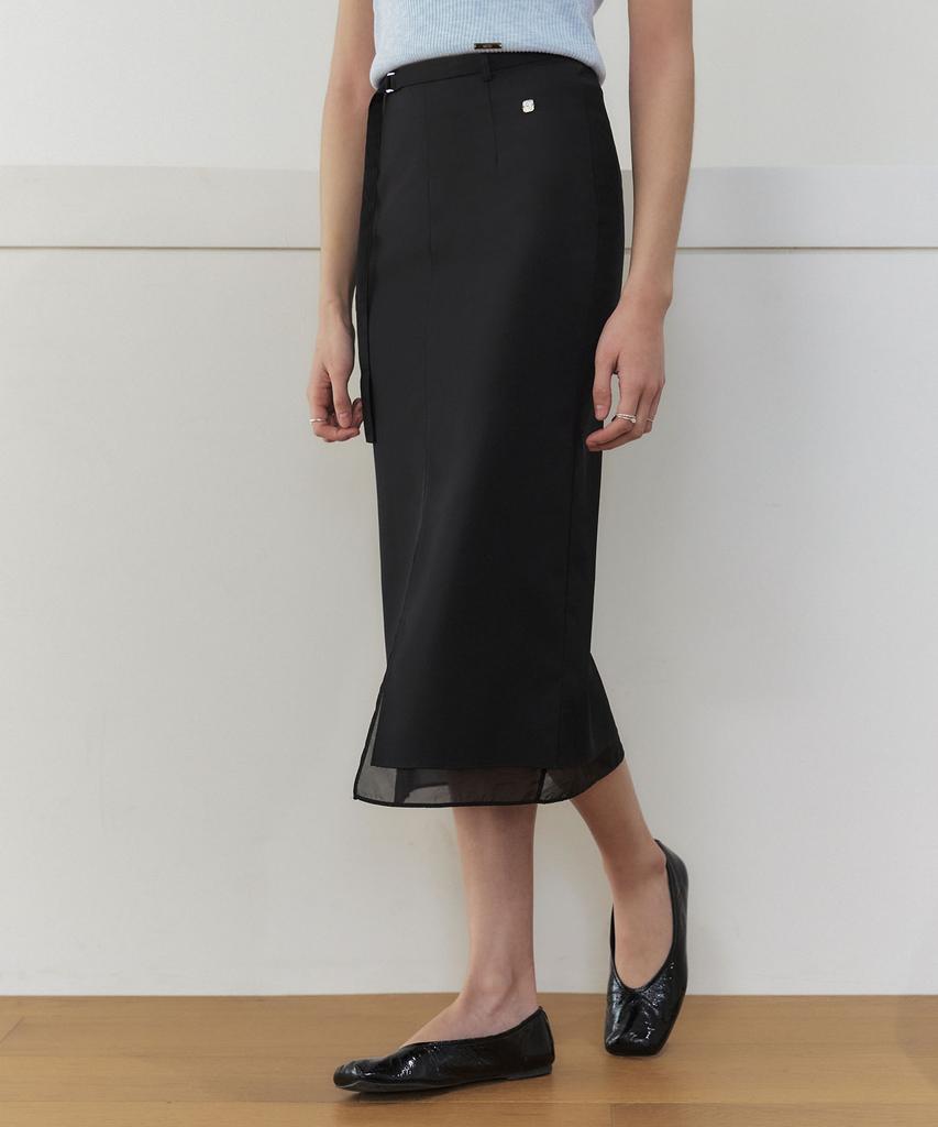 Artid Layered Skirt_Black