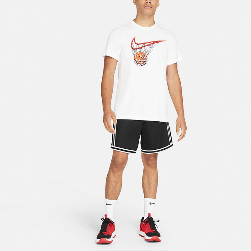 Nike Dri-FIT DNA+ Contrast Quick-Dry Basketball Shorts Men Bottoms Black CV1898-010