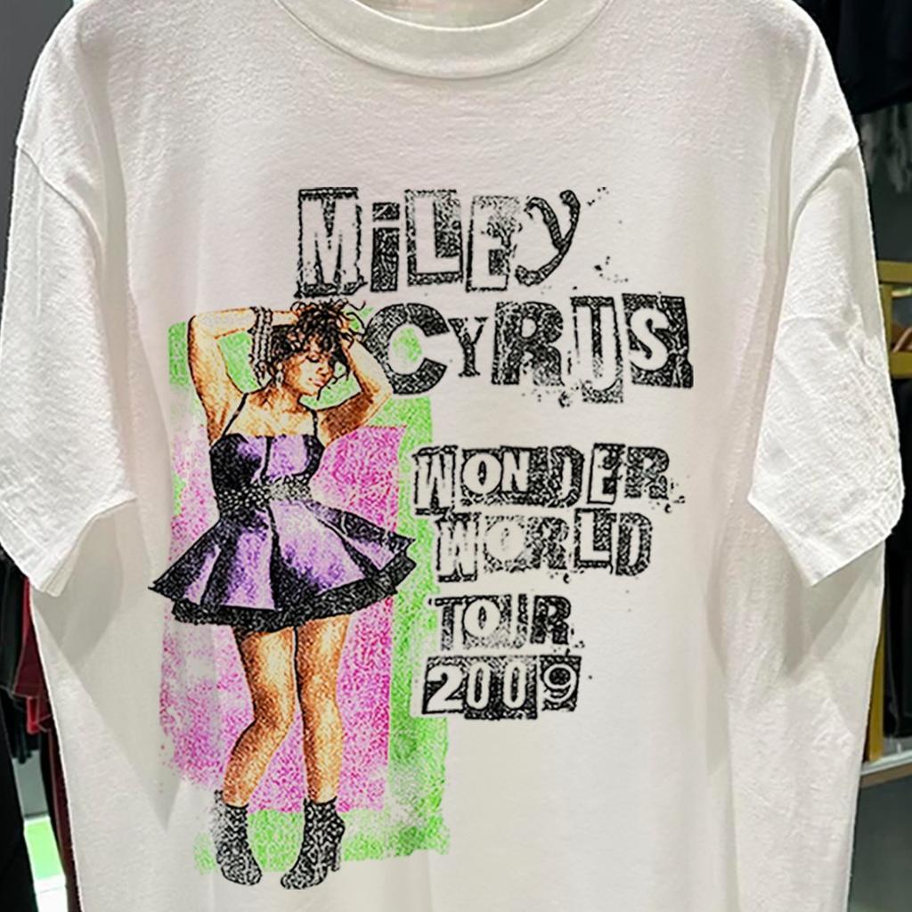 Mile Y Wonder World Tour 09 Rare T-Shirt White XXL