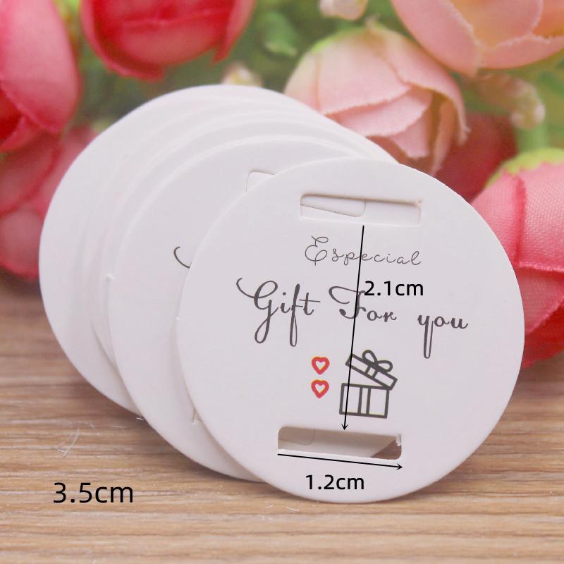 100 pezzi Etichette regalo Kraft marrone /bianco con 20 m di corda Etichette di carta di ringraziamento per Matrimonio Baby Shower Natale Etichetta Decorazione per festa