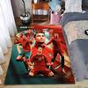 "Soccer Star Carpet" Designed Floor Mat, Suitable As a Non-slip Mat for the Living Room or Bedroom Sofa
