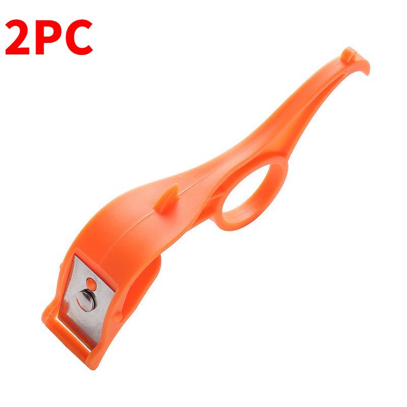 Fruit Apple Kiwi Peeler Orange Cutter Vegetable Stainless Steel Portable Manual Peeling Kitchen Tools Stripper Easy To Use Open Citrus Creative