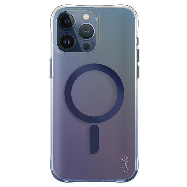 UNIQ case Coehl Dazze iPhone 15 Pro 6.1" Magnetic Charging blue/azure blue