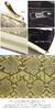Gold Diamond Python Long Wallet YKK Wallet Gold Snakeskin Snake Python Genuine Leather Round Zip Round Zipper Long Wallet Large Large Capacity Flashy