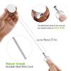 Anti Lost Key Ring Lanyard Clip Retractable Key Chain Badge Reel Clip ID Card Badge Holder