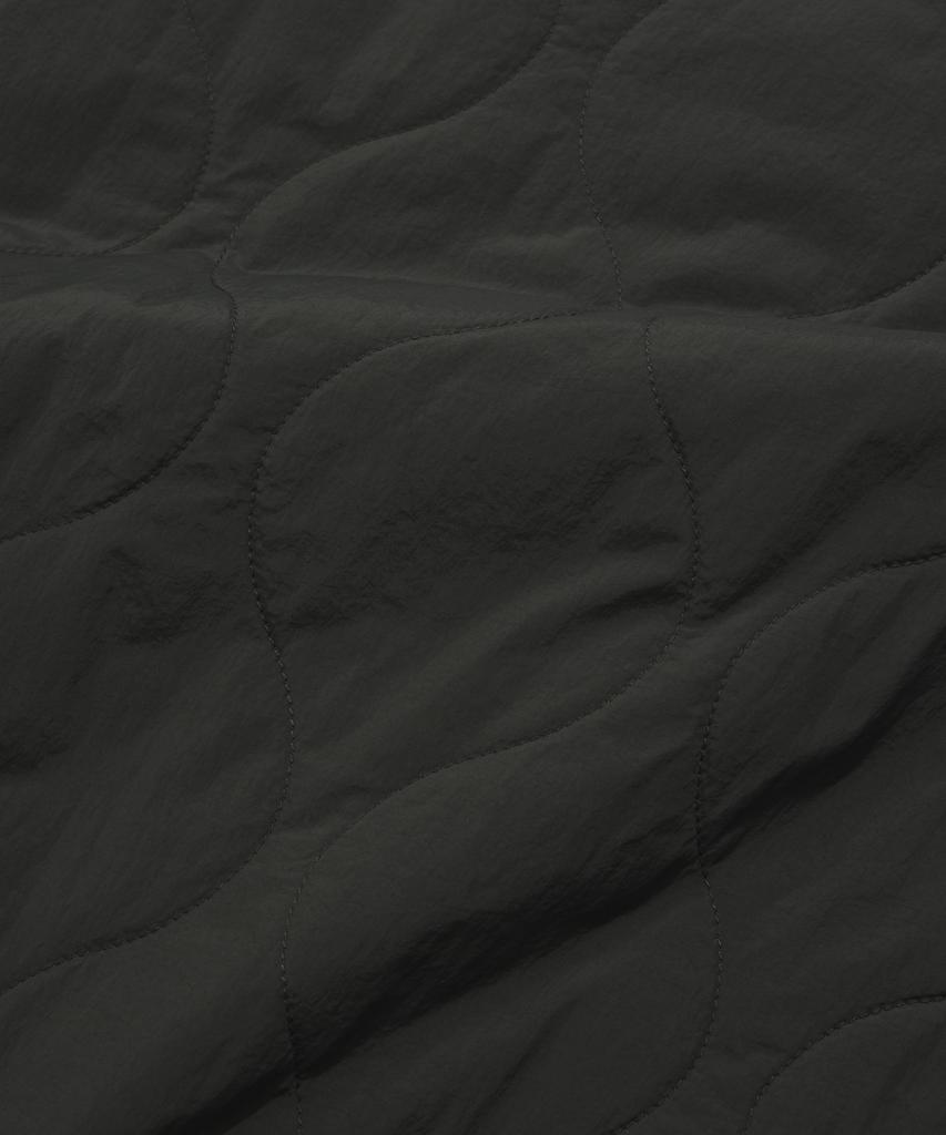 COVERNAT Kurze Steppjacke Anthrazit