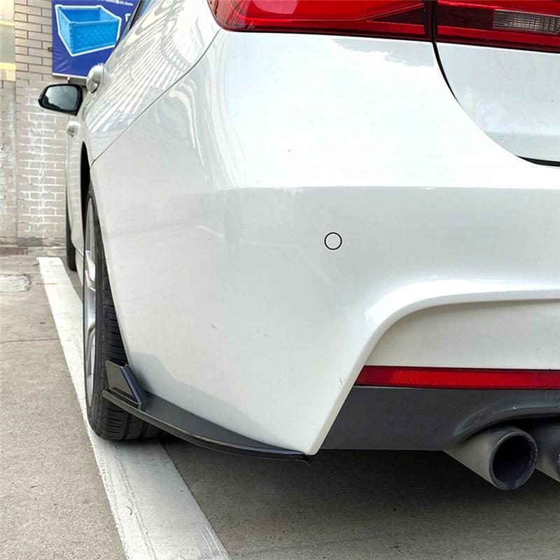 Lábio Difusor de Para-choque Traseiro Splitters Laterais Body Kit Para BMW Série 3 4 F30 F31 Sedan/Touring M Sport 2013--M53K