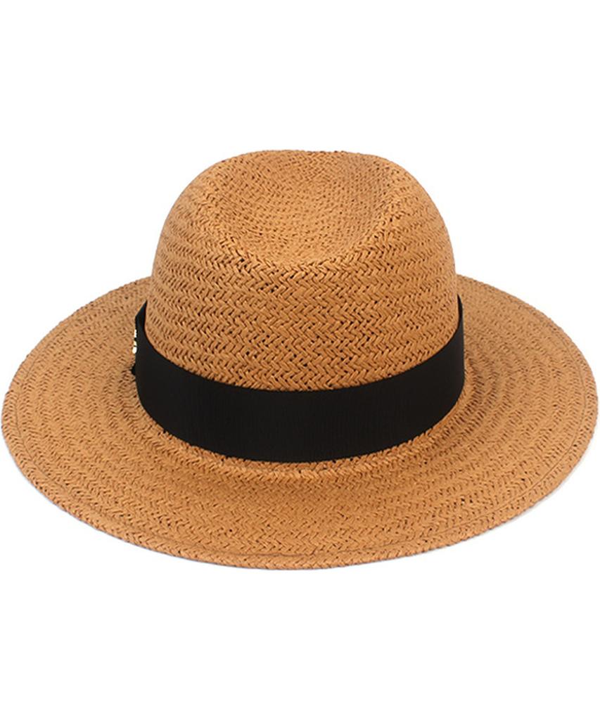 Yunibeosyeolkemiseuteuli Swing Basic Brown Fedora Summer Fedora
