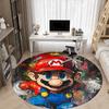 1pc Mario Office Round Area Rug, Under Office Chairs Bedroom Living Room Home Decor, Room Decoa1016206