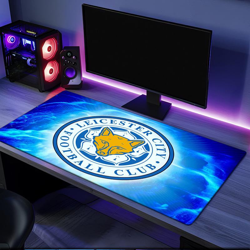 Leicester City Football Club Mouse Pad, Rubber Base, Esports Desk Mat, Mouse Pad for Gamers and Office Use, Gaming Desk , Easy To Clean Mat
