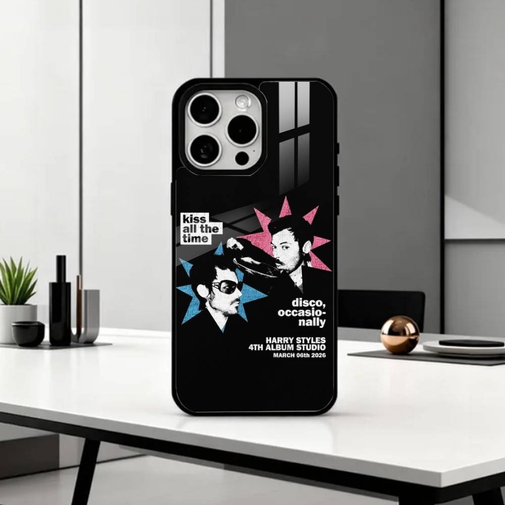 SINGER H-Harry Styles Handyhülle Für iPhone17,16,15,14,13,12,11 Plus,Pro Max Magnetisch Für Magsafe Kabelloses Laden