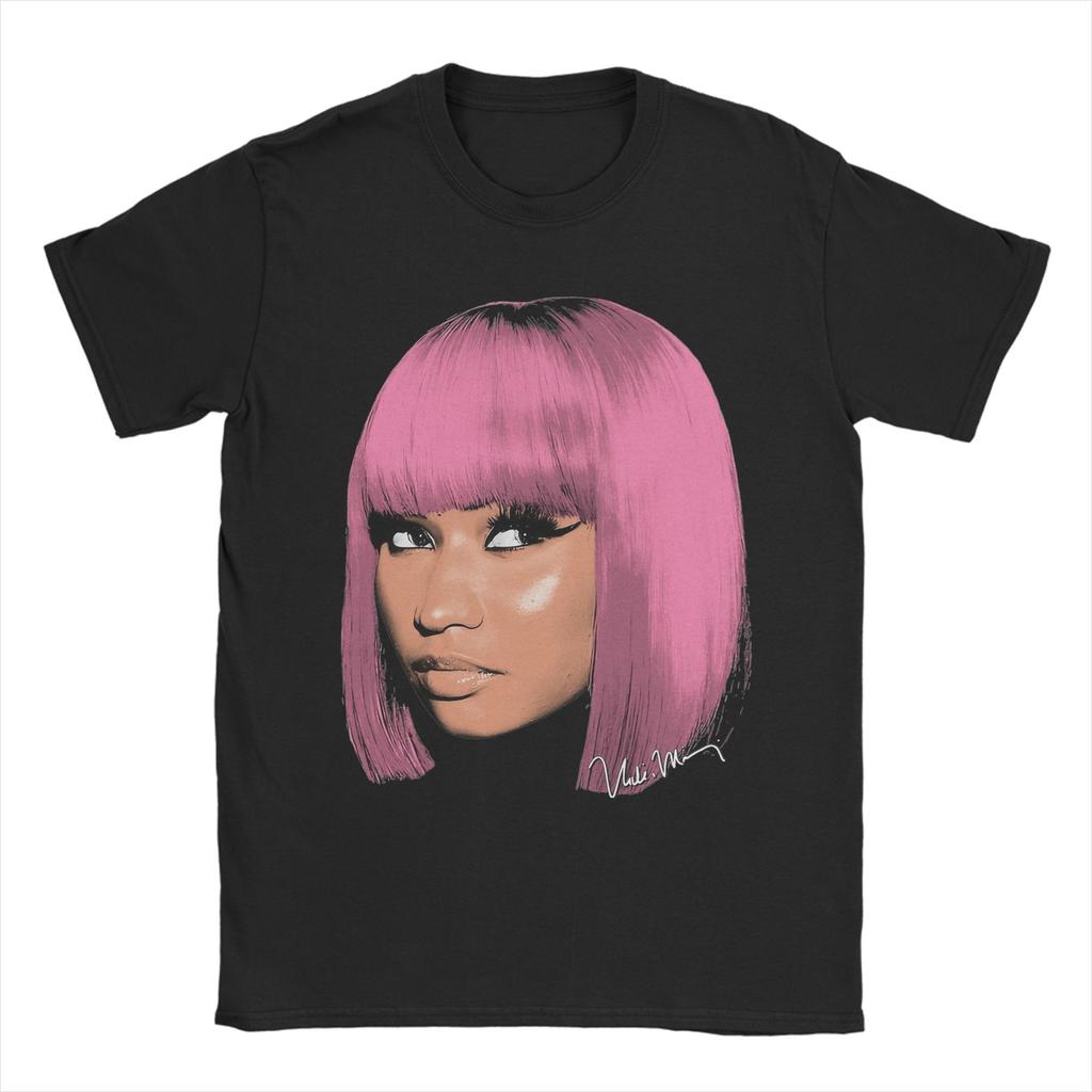 Nicki Minaj Queen of Rap In Gag City T Shirt Pure Cotton Tops Funny Short Sleeve Round Collar Tee Shirt Summer TShirt