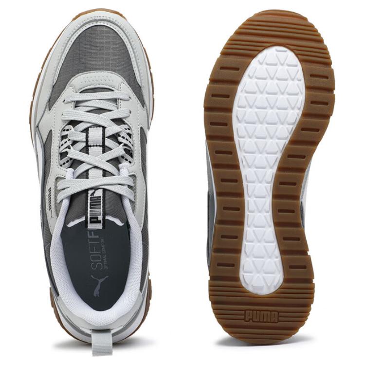 Puma R78 Pohodlné Priedušné Nízke Lifestylové Tenisky Unisex Tenisky Svetlosivé 380728-16