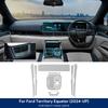 TPU Car Protective Interior Film For Ford Territory 2024 2025 Equator Sport Anti-scratch Center Console Screen Accessories