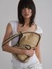 Cerric Buckle Tote Bag _ Beige