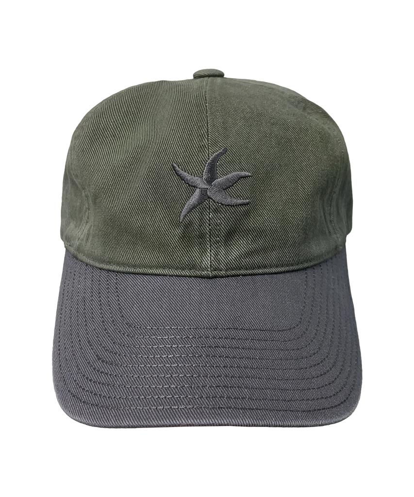 THE COLDEST MOMENT Tcm Starfish Cap (Khaki/Charcoal)