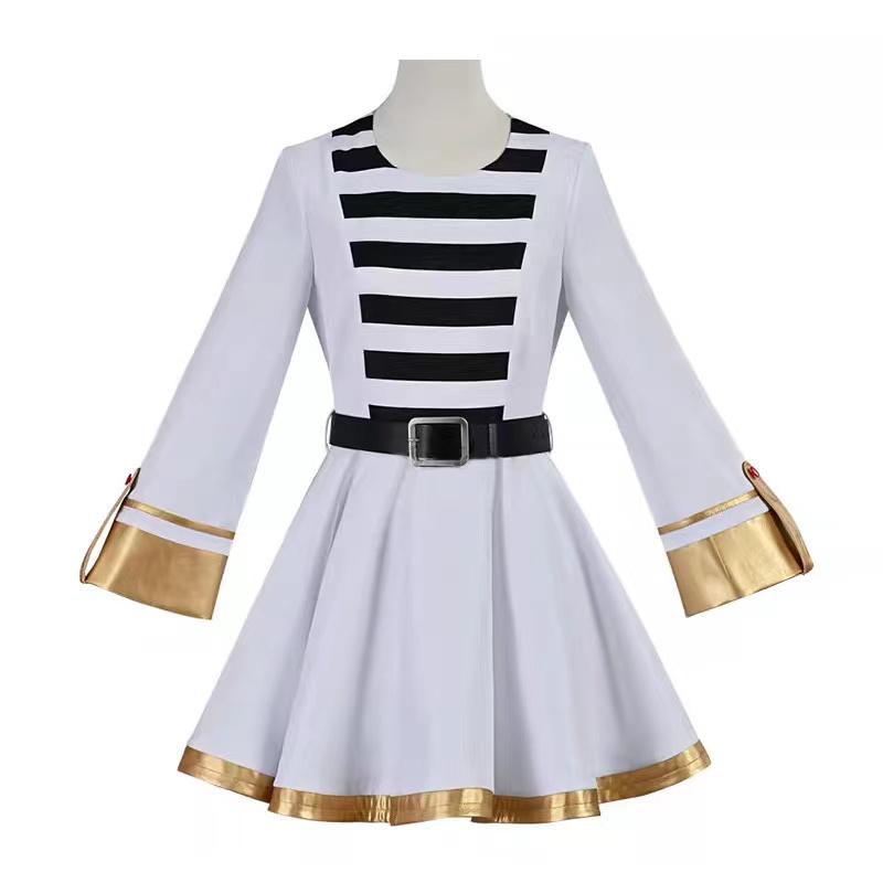 Frieren: Nach dem Ende der Reise Cosplay Kostüm Anime Magierin Kleid Elfenohr Halloween Party Weihnachten für Damen Mädchen