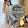 New Maternal and Child Grade Bed Blankets Warm Breathable Sofa Blankets Autumn Winter Blanket Soft Fluffy for Office Home Travel