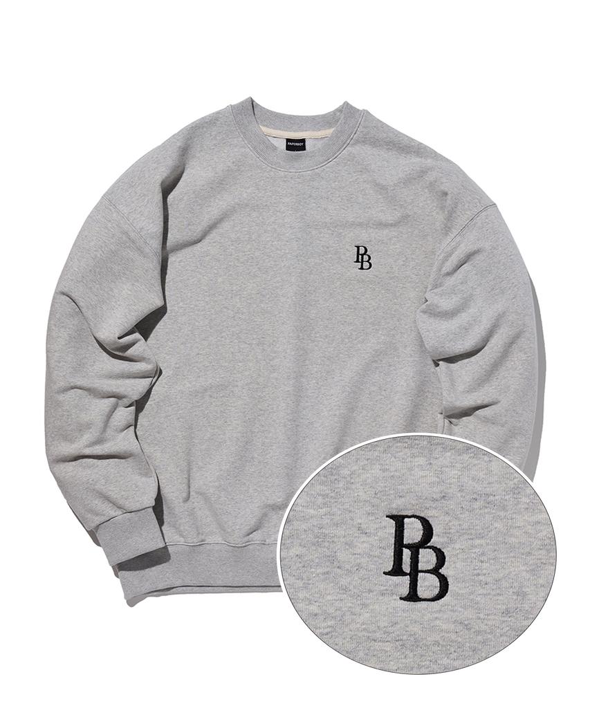PAPERBOY Pb Logo Sweatshirt - Melange