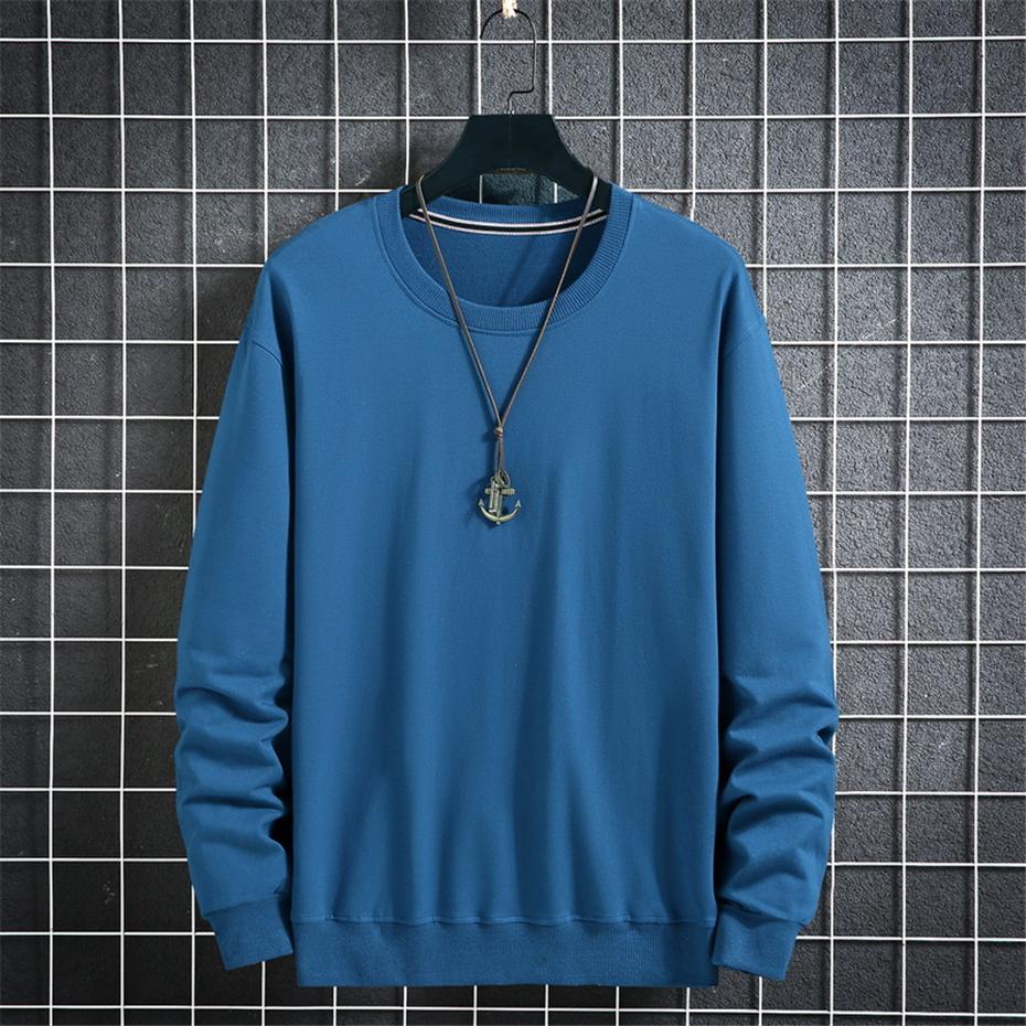 12XL 10XL9XL Heren Sweatshirt met Lange Mouwen Trend Heren Plus Size Losse Trui Oversized Heren Hoodies Rood Herenkleding