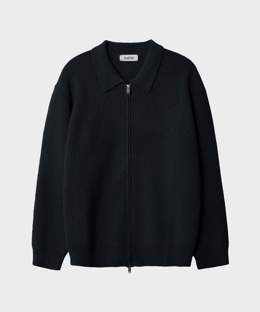 TRADCLUB Zip-Up Knit (5 Colors) (Type B)