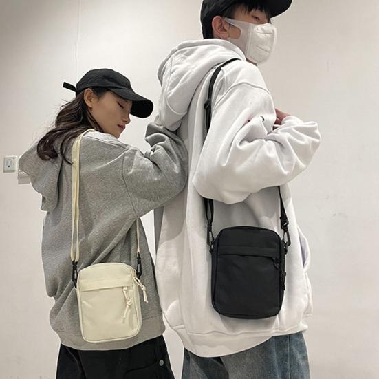 Unisex Crossbody Sling Bag Oxford-Stoff Umhängetasche Kleine Crossbody-Tasche