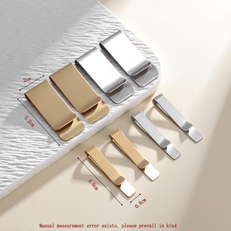 Metal Paper Clip For Notebook Bookmark Tool Book Paper Clips Office School Reading Supplies Multi-purpose Clip