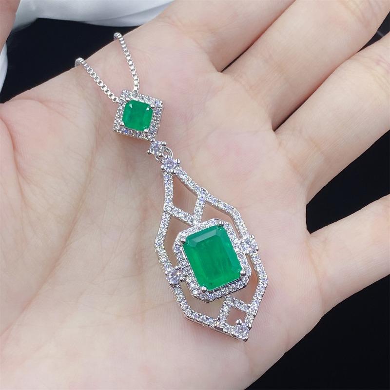 Sace Gems Classic Copper Alloy Zircon Ring Earrings Pendant Necklace Jewelry Sets Wedding Party Gifts