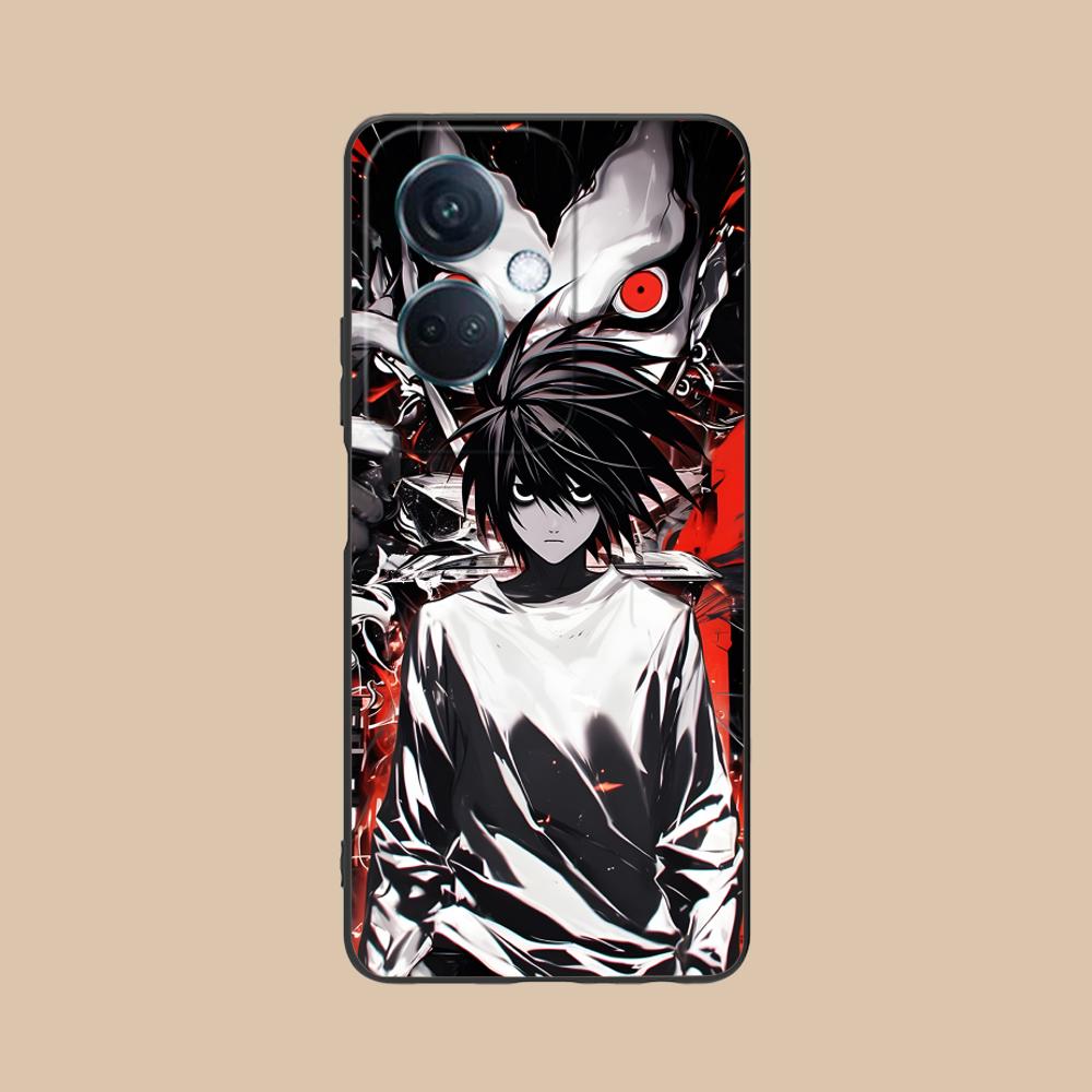 Death Note L Lawliet Mobile Phone Case for OPPO Reno 14 13 12 11 10 9 8 7 6 5 F T Pro 5G Colorful Printing Cover Pretty Luxury