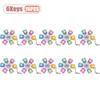 1-20PCS Silicone Cat Paw Keycap Fidget Spinner Stress Relief Toy for Keyboard Decompression Finger Gyroscope Keychain