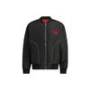 Originals Clover Plaid Logo Print Reversible Zip-Up Cotton Jacket Men Jackets Black HY7276