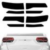 8 Stuks Achterlicht Vinyl Tint Film Overlay Voor Jeep Grand Cherokee 2014 - 2021