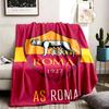 AS Rom Thema Decke Geeignet für das Sofa Camping und Reisen Hergestellt aus weichem Flanellmaterial Ein ideales Geschenk für Anlässe wie Geburtstage und Abschlussfeiern