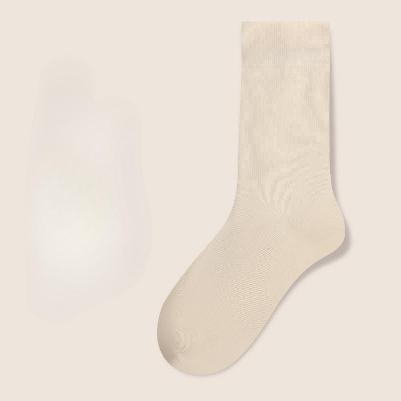 Cotton Socks, Women's Spring and Autumn Pure Cotton Mid-calf Socks, Women's Postpartum Socks, All-season Versatile, All-cotton Mid-calf Women's Socks