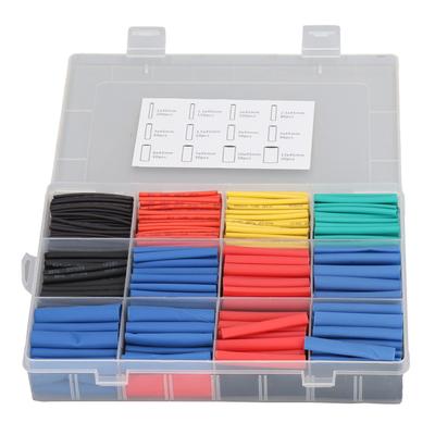 850Pcs Heat Shrink Tube 2:1 Ratio Soft Flexible Flame Retardant Heat Shrinkage Sleeve Kit